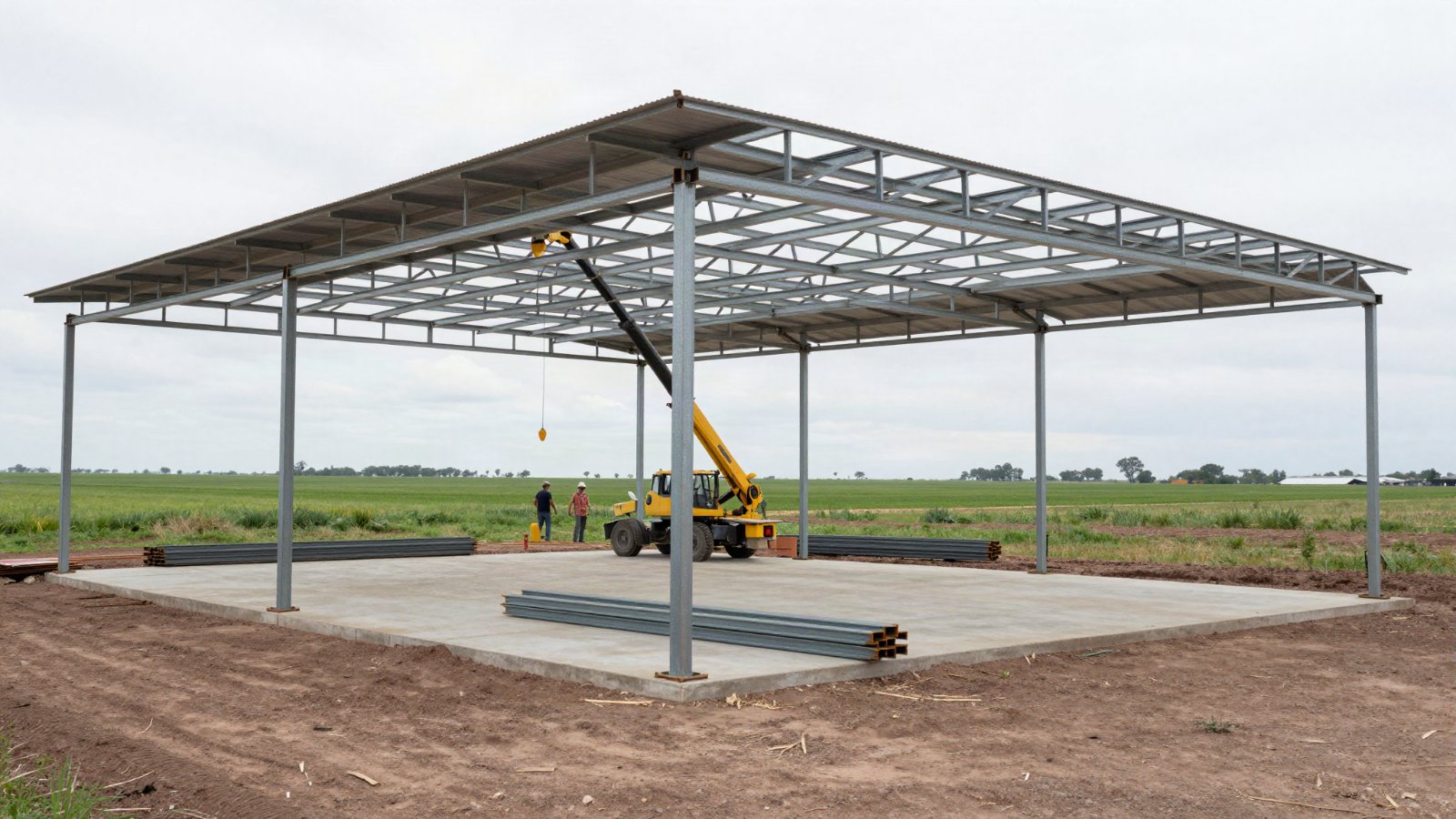 Cuánto tarda construir un galpón agropecuario (y qué lo atrasa)